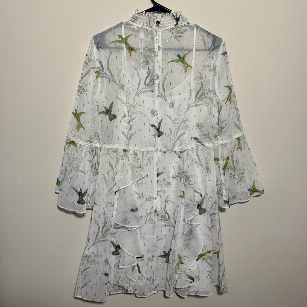 NWT Ted Baker Andray Fortune Layered Ruffle Dress, Size 2 - Picture 4 of 8
